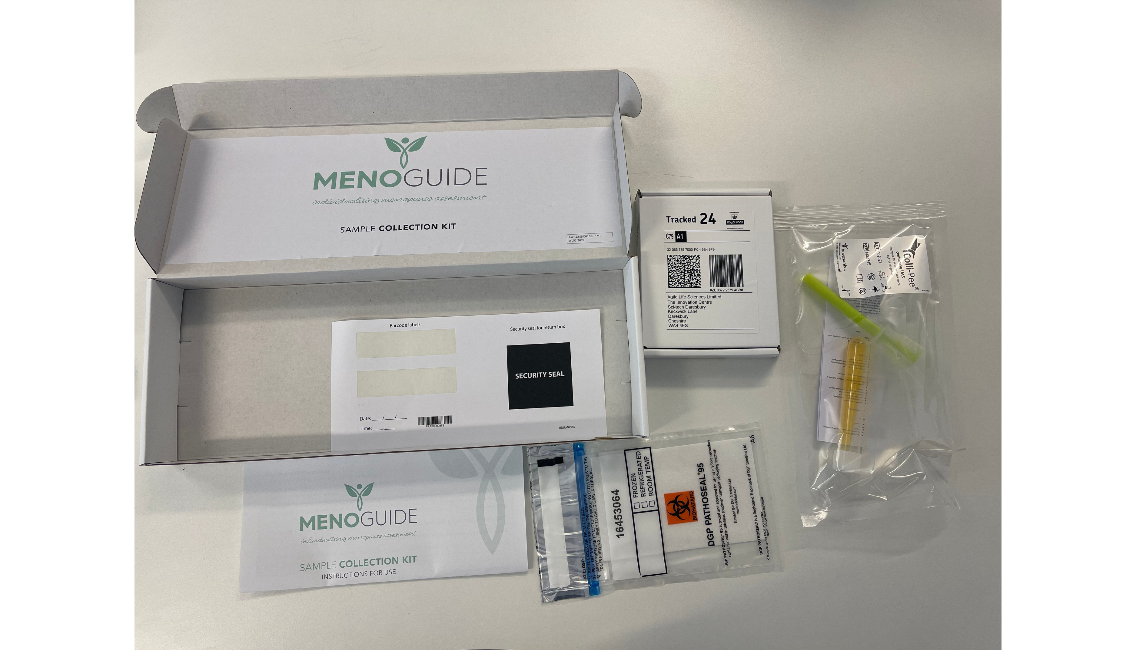Menoguide Test Kit - Menopause test kit